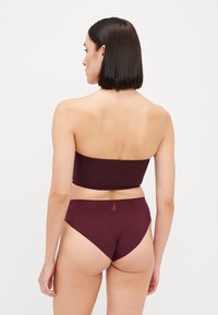 Tommy Hilfiger HERITAGE BANDEAU - Stropløse & variable BH'er - deep burgundy
