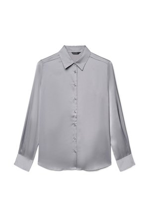 Calliope, CAMICIA TINTA UNITA - Chemisier - grigio medio