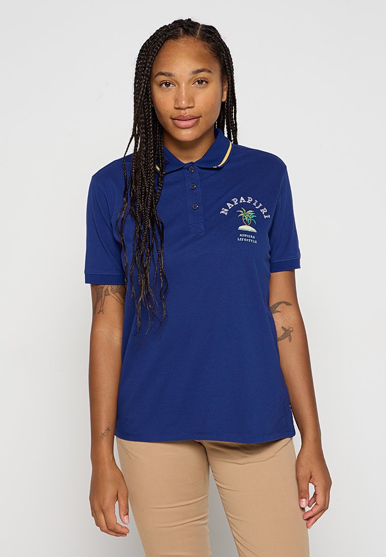 Napapijri Poloshirt blauw Napapijri Poloshirt blauw