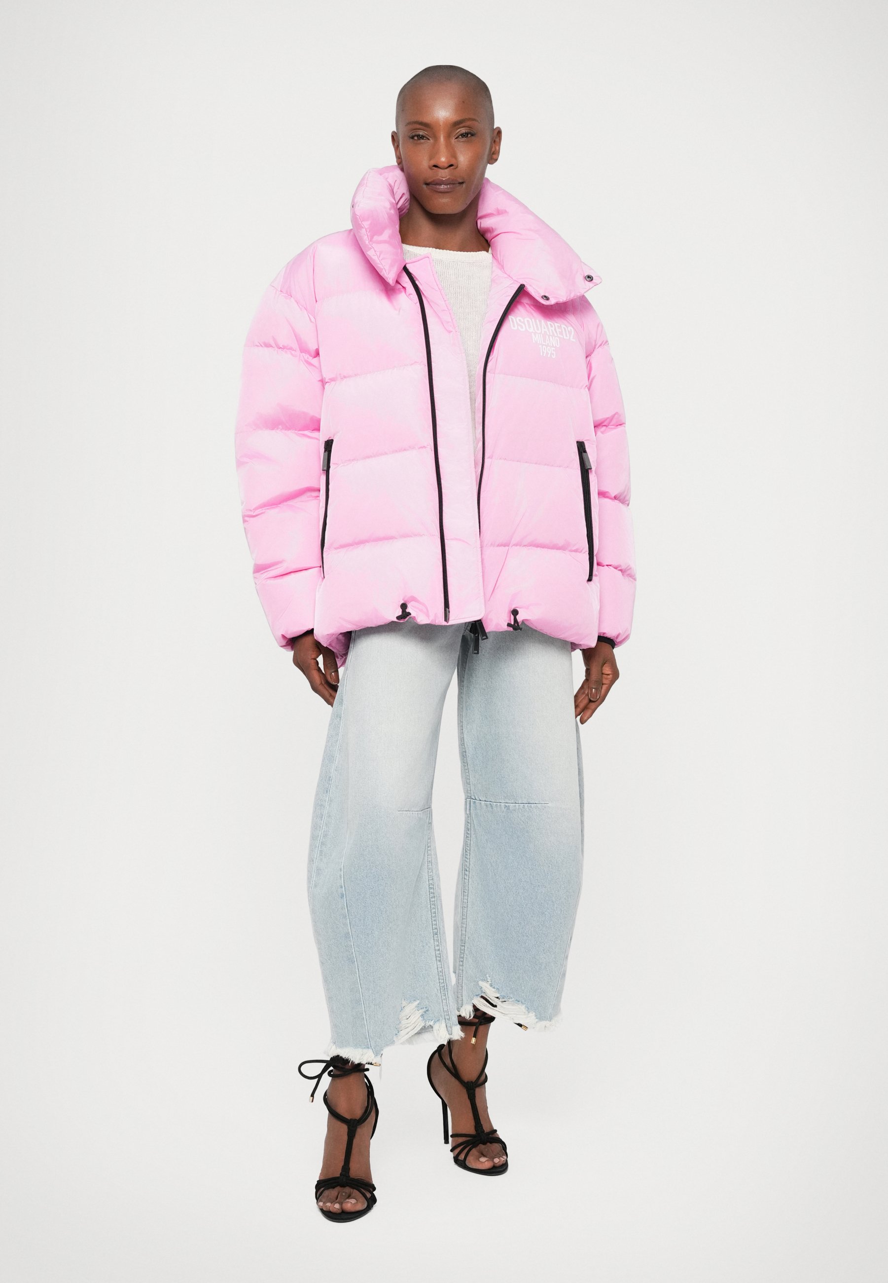 Dsquared2 DEAN PUFFER - Down jacket - pink - Zalando