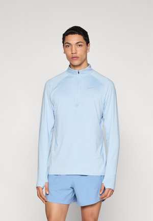 STRIDE MIDLAYER - Camiseta de manga larga - light armory blue/reflective silver-coloured