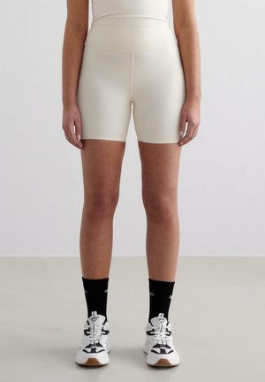SENSE MIDI BIKER - Leggings - white