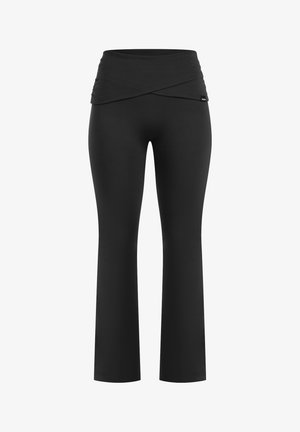 Smilodox, SCHLAGHOSE LEGGINGS FLOREA - Leggings - schwarz