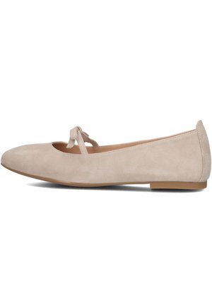 Unisa BETAR - Ballerina's met enkelbandjes - nude