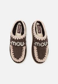 Mou BOUNCE CLOG METAL LOGO - Mules - mocha