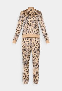 adidas Sportswear SET - Survêtement - warm sandstone/black