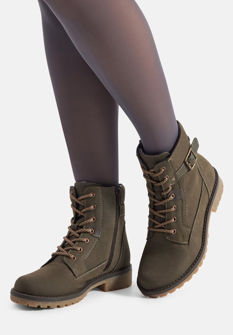 Lasocki GIRO - Botines con cordones - dark brown/marrón oscuro - Zalando.es