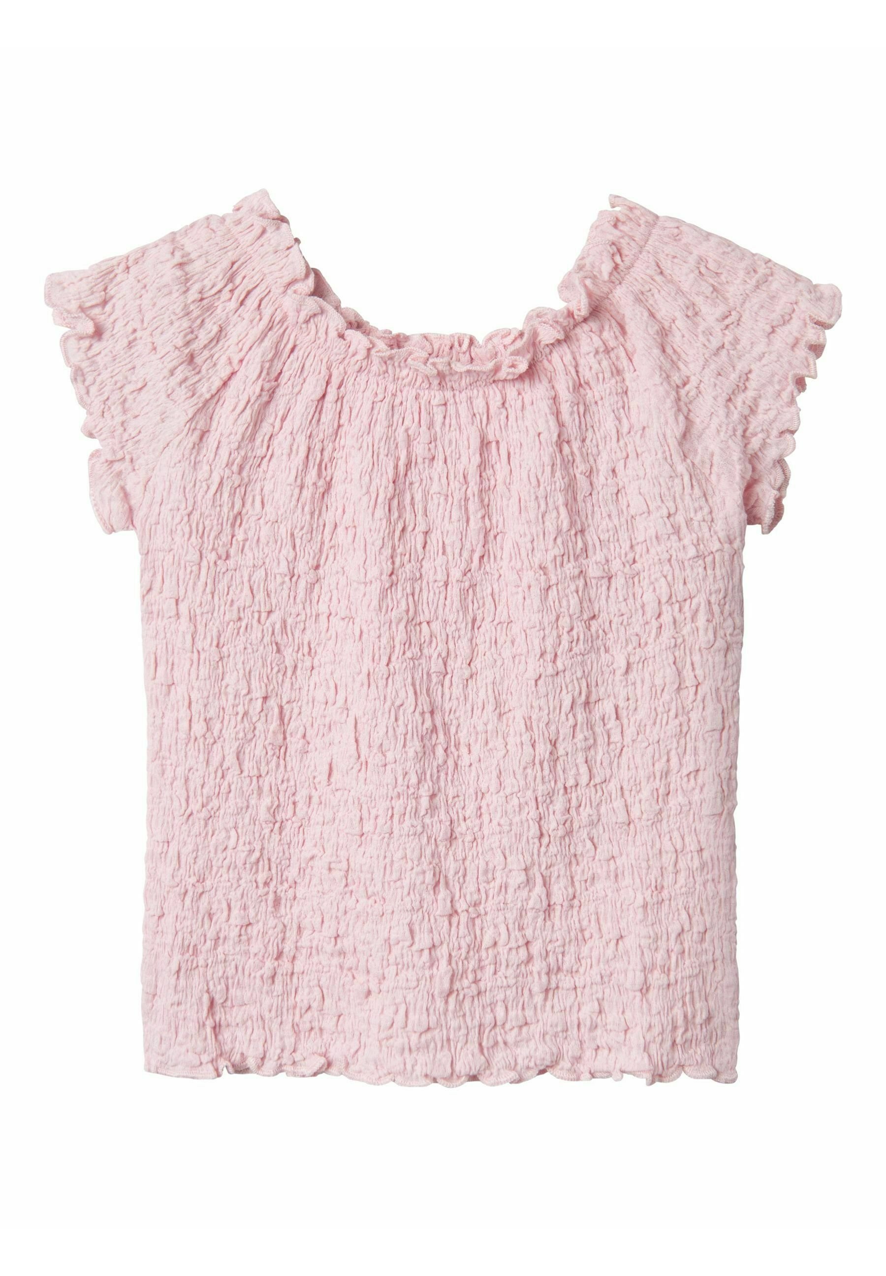 T-shirt Manches Longues Fille KIDS ONLY - Col Rond - Jersey Côtelé Avec élasthanne - Coupe Confortable - Taille Junior - 3