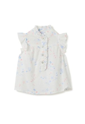 FLORAL PRINT AND REGULAR FIT - Blusa - white