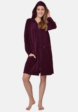 Dressing gown - lila rot