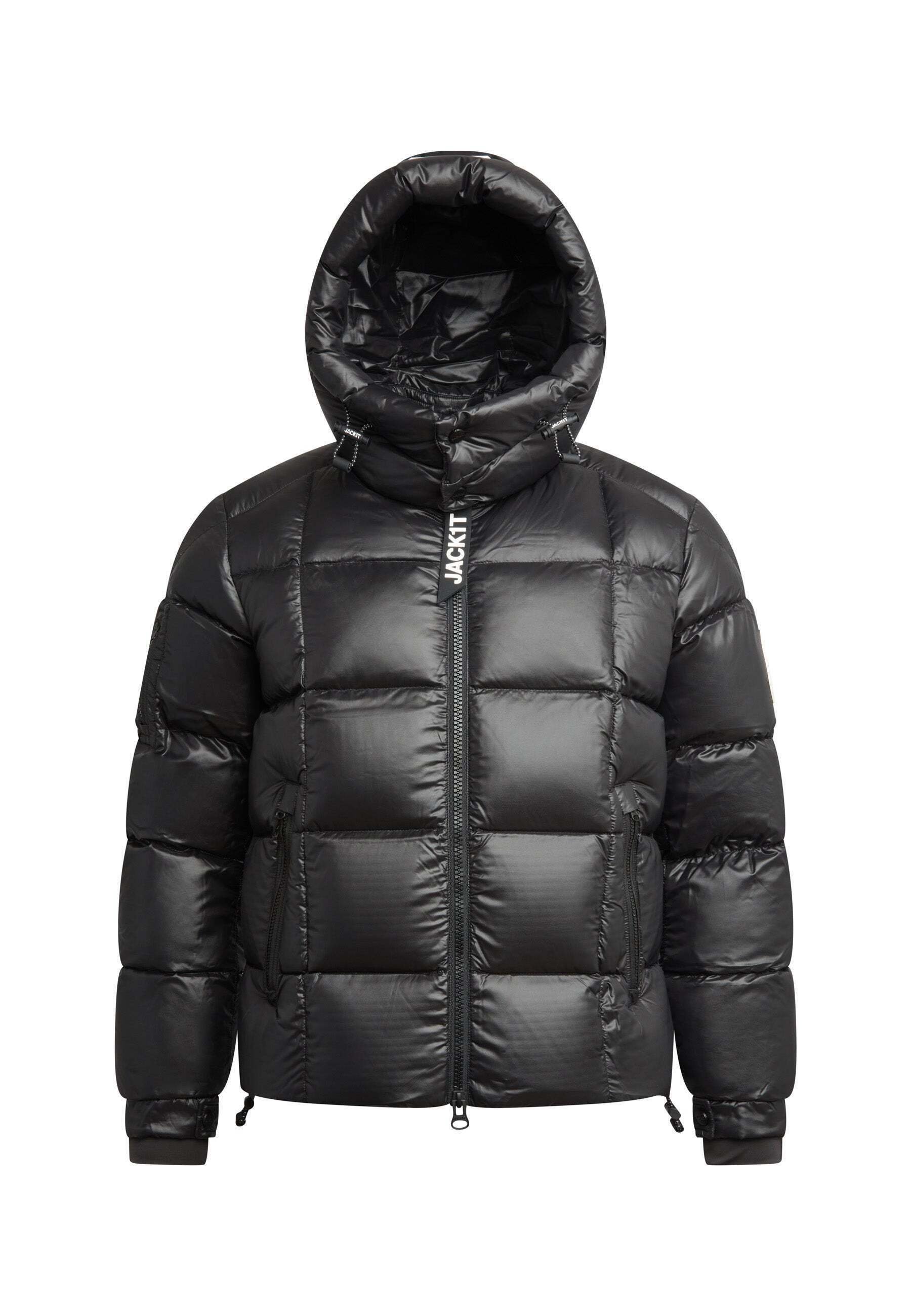 JACK1T EZ BOXED PUFFER RACER LUX - Winter jacket - dark cranberry