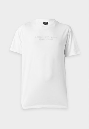 Armani Exchange, REGULAR - Βασικό μπλουζάκι - white