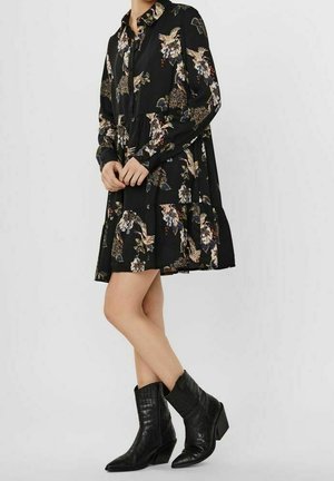 Robe chemise - black