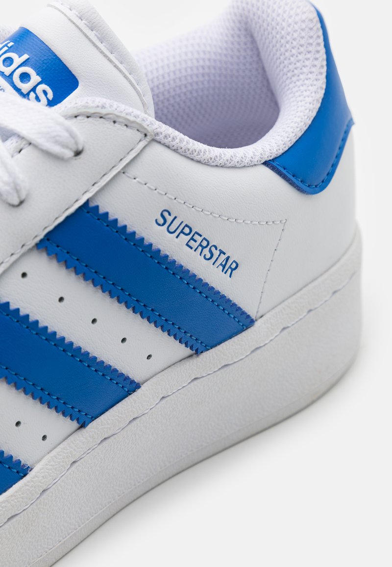 adidas superstar wit blauw