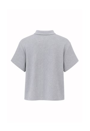 OH APRIL, NOA PIQUÉ POLO - Poloshirt - grey melange