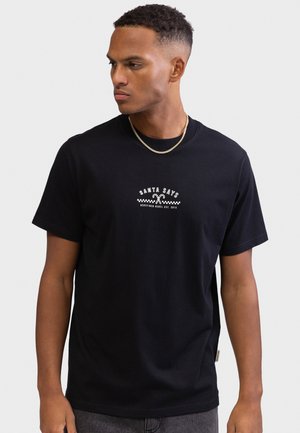 Redefined Rebel XMAS REGULAR FIT - Apdrukāts T-krekls - black
