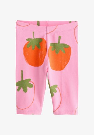 Next, REGULAR FIT - CROP LEGGINGS . - Legíny - kalhoty - pink strawberry