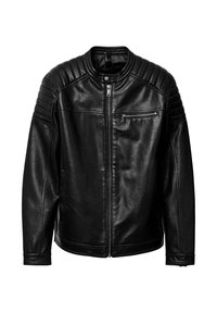 BIKER - Giacca in similpelle - nero