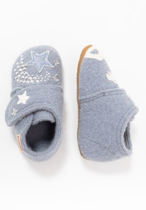 Bisgaard Bloom Home Shoe Babyskor Plume Morklila Zalando Se