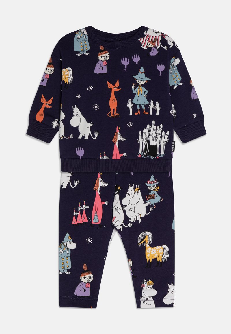 Lindex MOOMIN UNISEX SET Collegepaita dark blue/sininen Zalando.fi