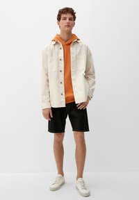 s.Oliver MIT BRUSTTASCHEN - Summer jacket - ecru