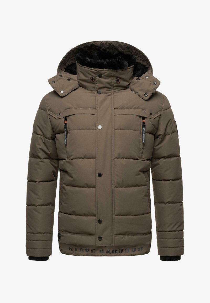STONE HARBOUR WITAAS - Veste d'hiver - stone brown/marron STONE HARBOUR WITAAS - Veste d'hiver - stone brown/marron