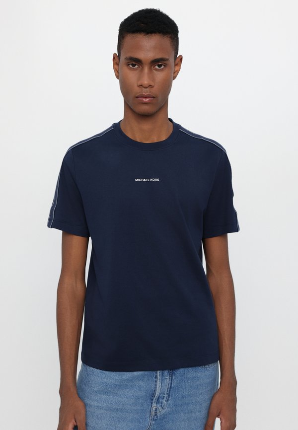 LOGO TAPE  - Basic T-shirt - midnight