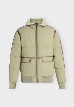 Scotch & Soda, TEDDY PUFFER JACKET - Winter jacket - light green