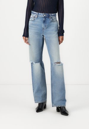 SIGNATURE - Traperice ravnih nogavica - light blue denim