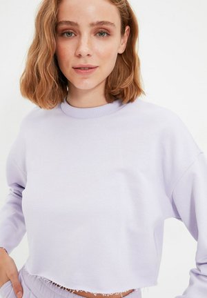Sweatshirt - purple