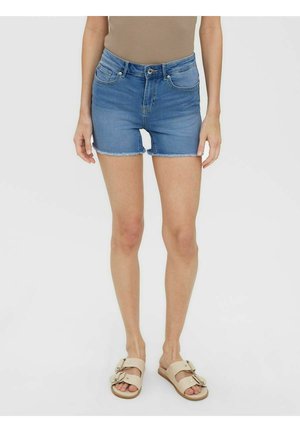 MIX NOOS - Shorts vaqueros - light blue denim