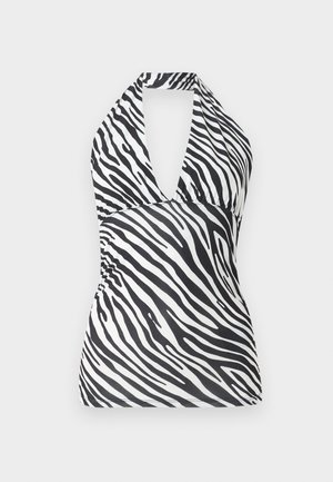 Noisy May, NMBELLA HALTER NECK - Top - snow white