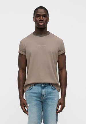 Print T-shirt - grey