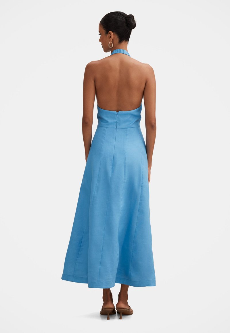 Forever New Petite ANGIE HALTER MIDI - Vestido comprido - blue/azul - Zalando.pt Forever New Petite ANGIE HALTER MIDI - Vestido comprido - blue/azul - Zalando.pt