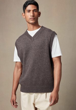 Next V-NECK  REGULAR FIT - Pulover - grey