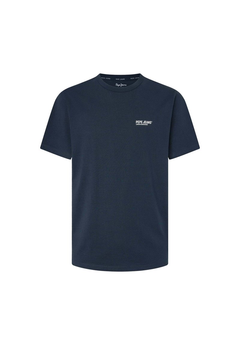 Pepe Jeans T-shirt print donkerblauw