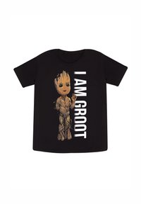 Henry Tiger MARVEL STUDIOS I AM GROOT PROFILE - Camiseta estampada - black