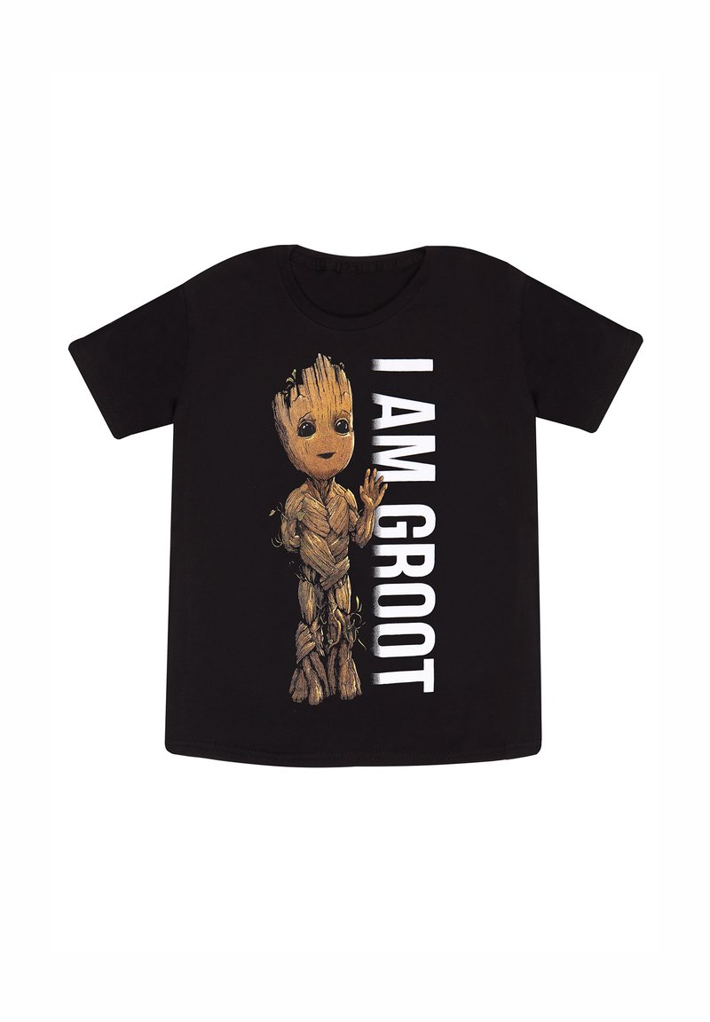 Henry Tiger MARVEL STUDIOS I AM GROOT PROFILE - Camiseta estampada - black