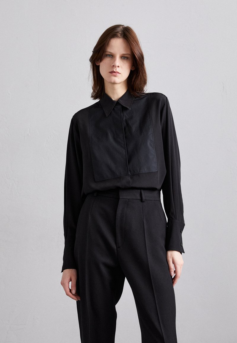 Victoria Beckham - CONTRAST  - Camicia - black, Ingrandire