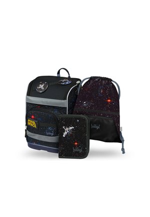 ZIPPY PLUS PIXEL SPACE SET 3 - School set - schwarz