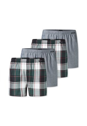 4ER PACK - Boxershorts - grün/grau