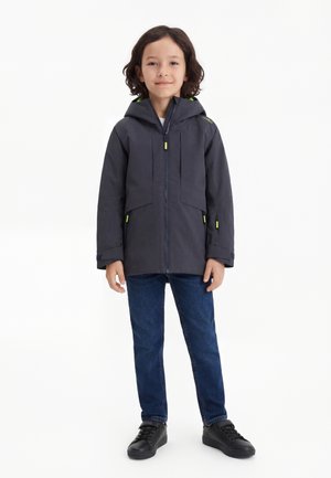 CMP KID JACKET FIX HOOD UNISEX - Sídzseki - antracite