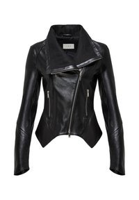 SIGRID - Kožená bunda - black
