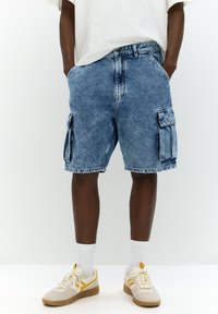 PULL&BEAR - Denim shorts - blue denim Thumbnail Image 1