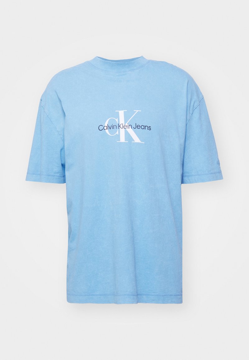 Calvin Klein Jeans T-shirt print blauw Calvin Klein Jeans T-shirt print blauw