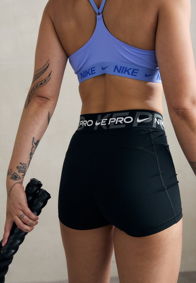 Nike Performance SHORT - Legíny - black/iron grey/white