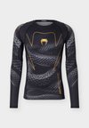 MATUPA LONG SLEEVE RASHGUARD - Потник - black/grey/gold-coloured