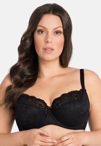 Gorsenia - Push-up bra - czarny Thumbnail Image 1