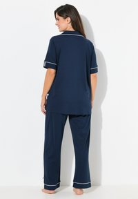 Ulla Popken SET - Pyjama - midnight blue