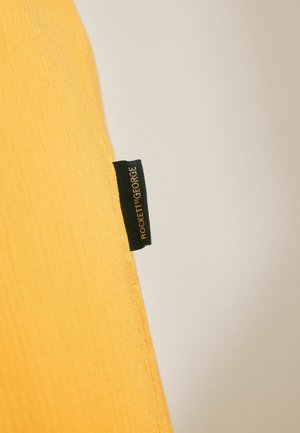 Rockett St George REGULAR FIT - EMBROIDERED SLIP  - Maxi dress - ochre yellow
